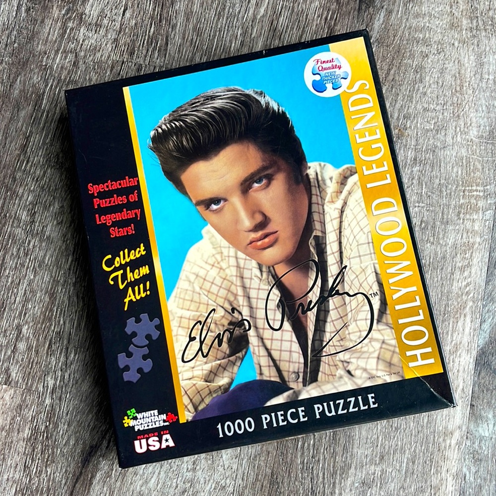 Elvis 1000 Piece Puzzle - Picture 1 of 5